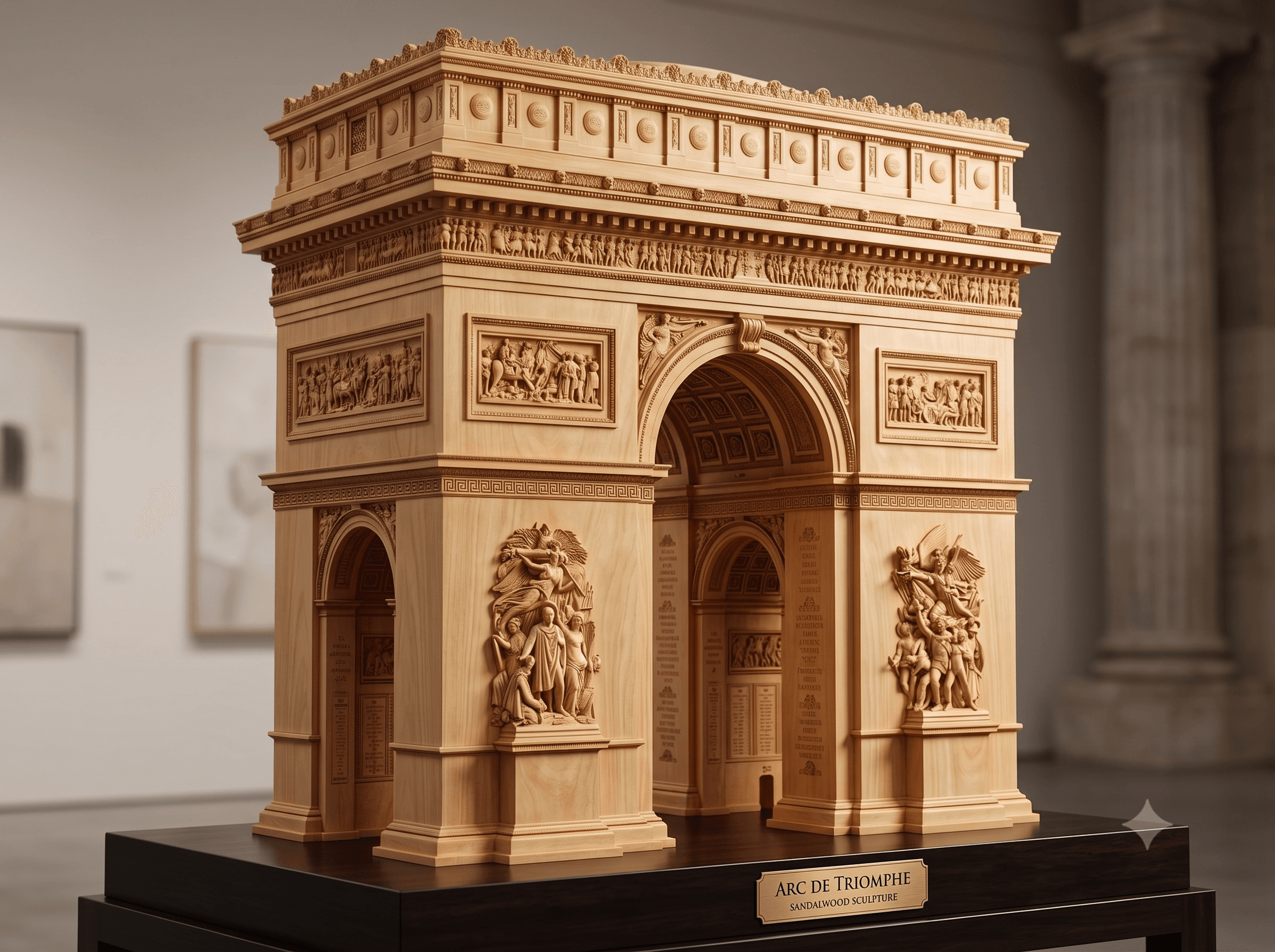 Arc de Triomphe detail 1