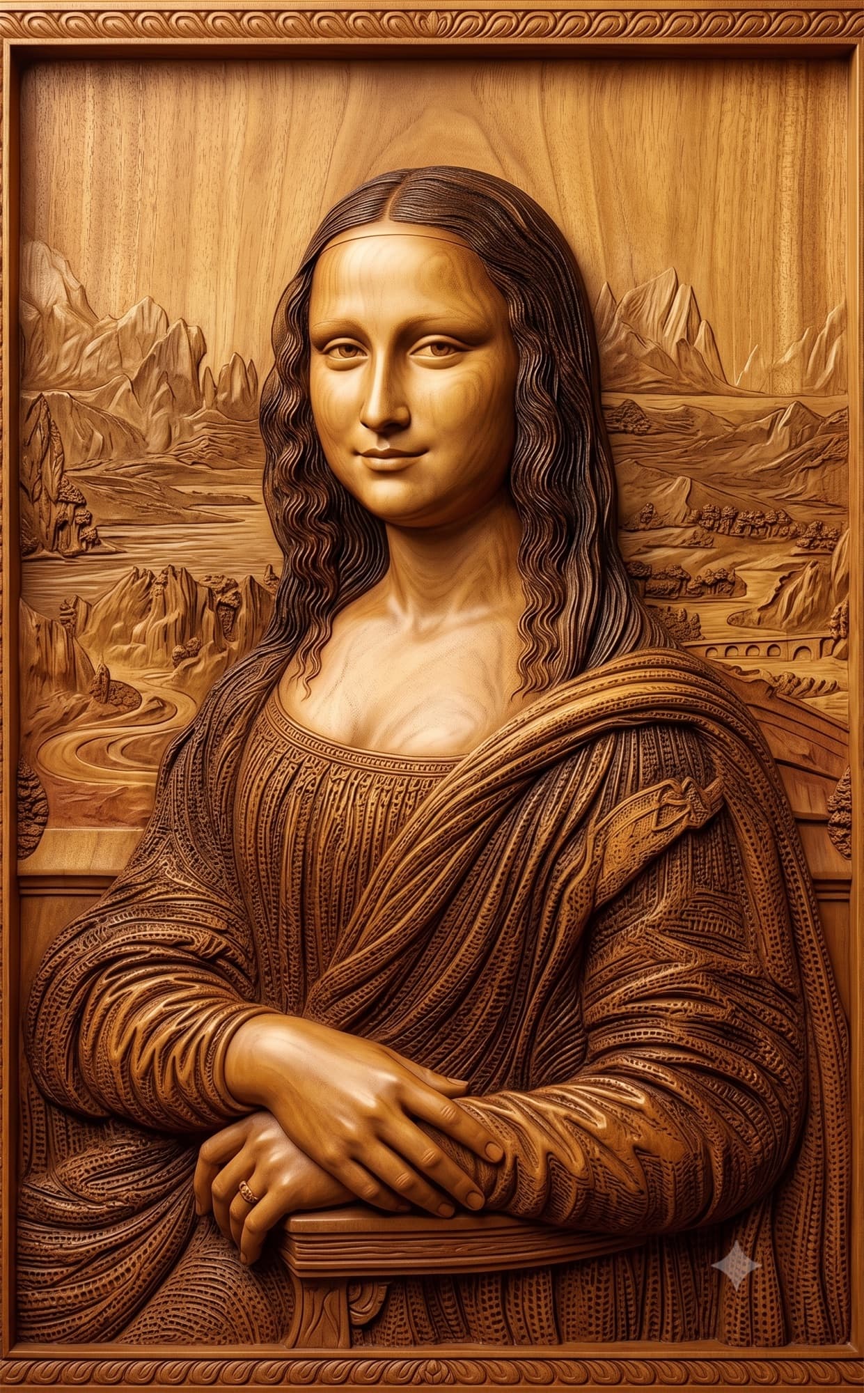 Mona Lisa — Relief